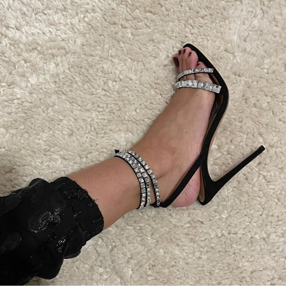 Aquazzura Crystal Sandal